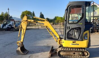 MINI PELLE KOMATSU PC16R SUR CHENILLES