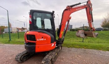 MINI PELLE KUBOTA U 36-4 SUR CHENILLES