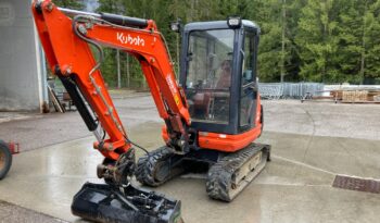 MINI PELLE KUBOTA KX61.3 SUR CHENILLES