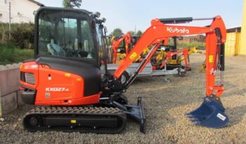 MINI PELLE KUBOTA KX 027-4 GL HI Spec SUR CHENILLES